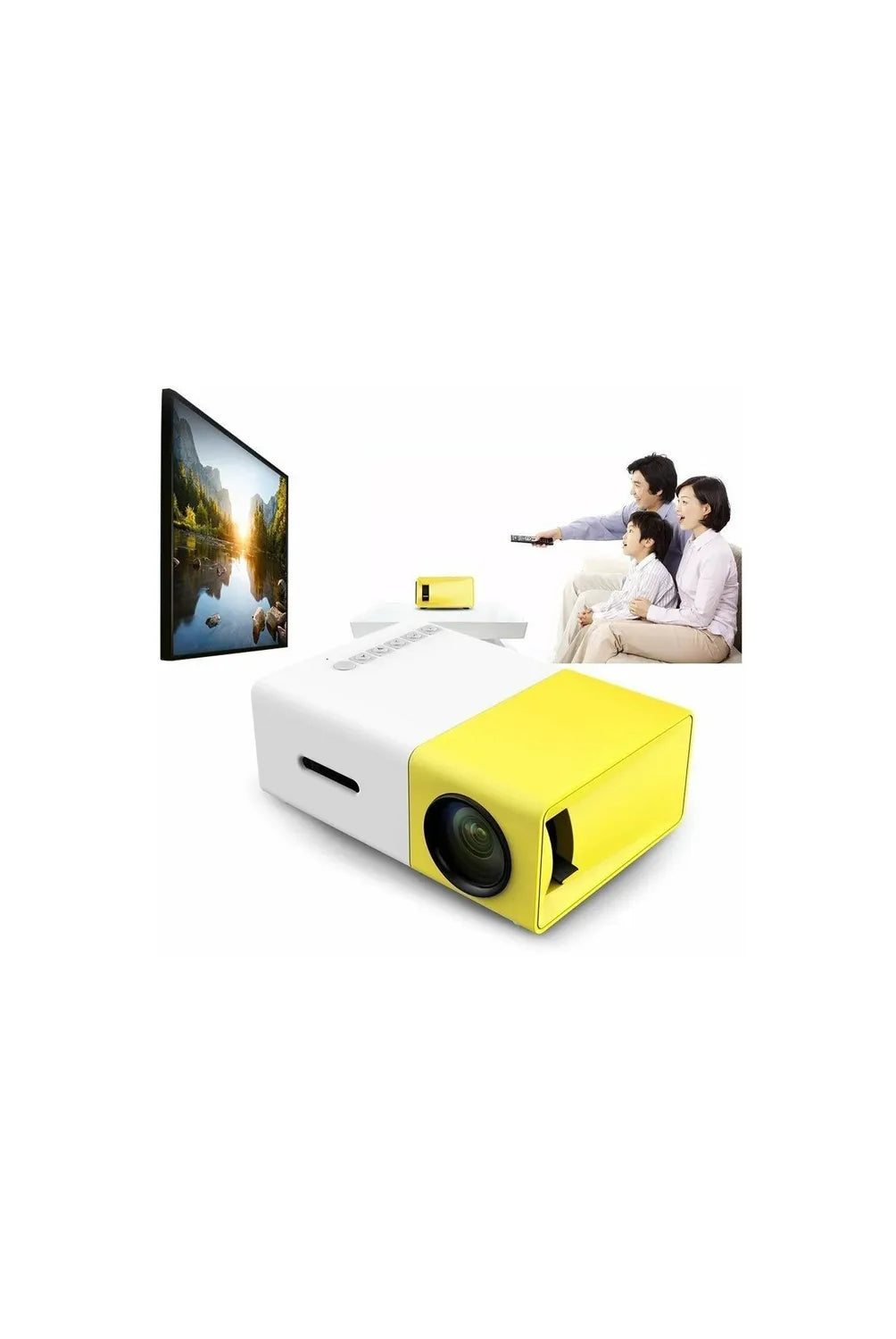 Mini Proyector HD Portátil CineBeam Go®