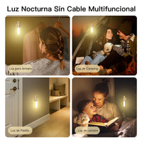 La lámpara LED de madera con sensor inteligente LumiWood Motion®